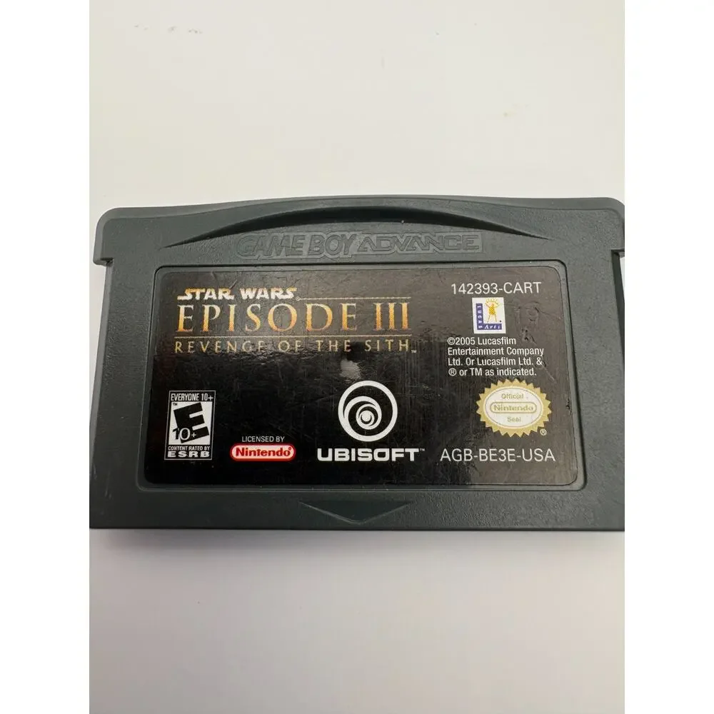 Star Wars Game Boy Advance Lot Episode III Trilogy GBA Authentic Tested
